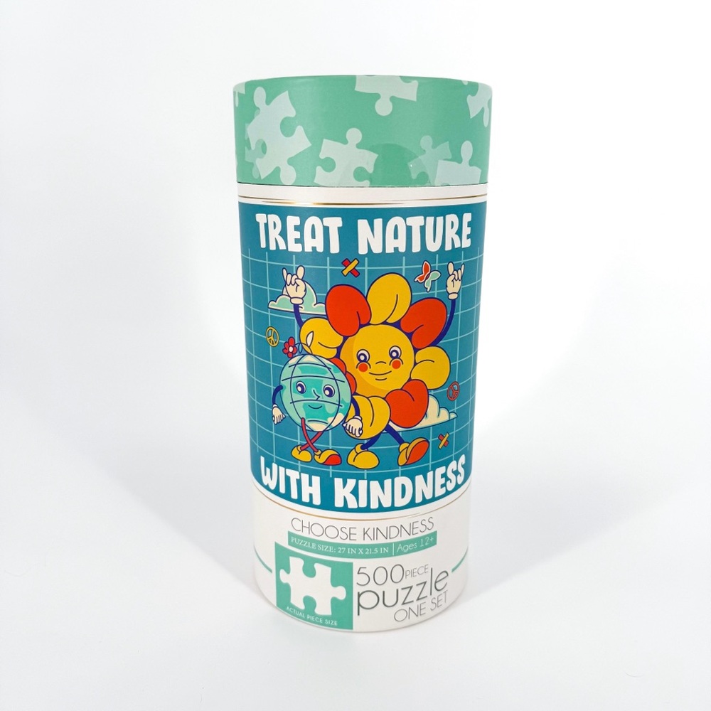 ☀️ 3/$25 Treat Nature With Kindness 500 Piece Puzzle